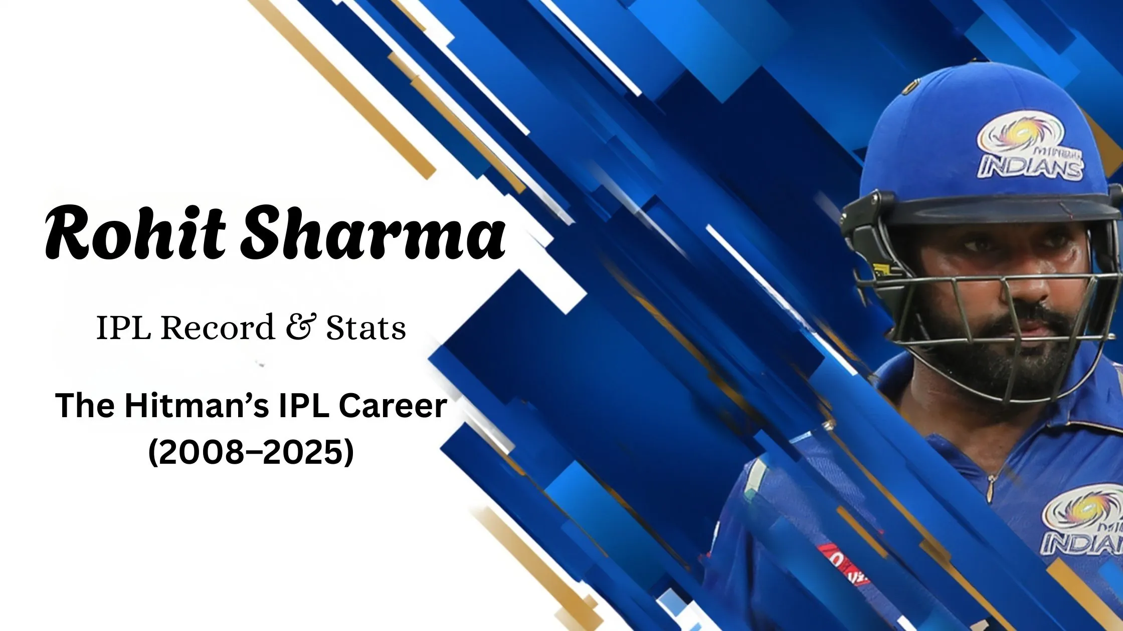 Rohit Sharma IPL Record & Stats