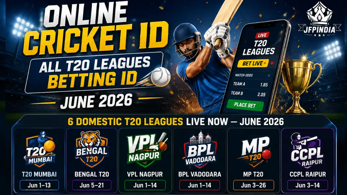 online cricket ID for t20 league betting