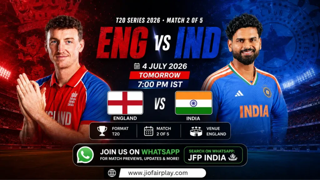 England vs India T20I