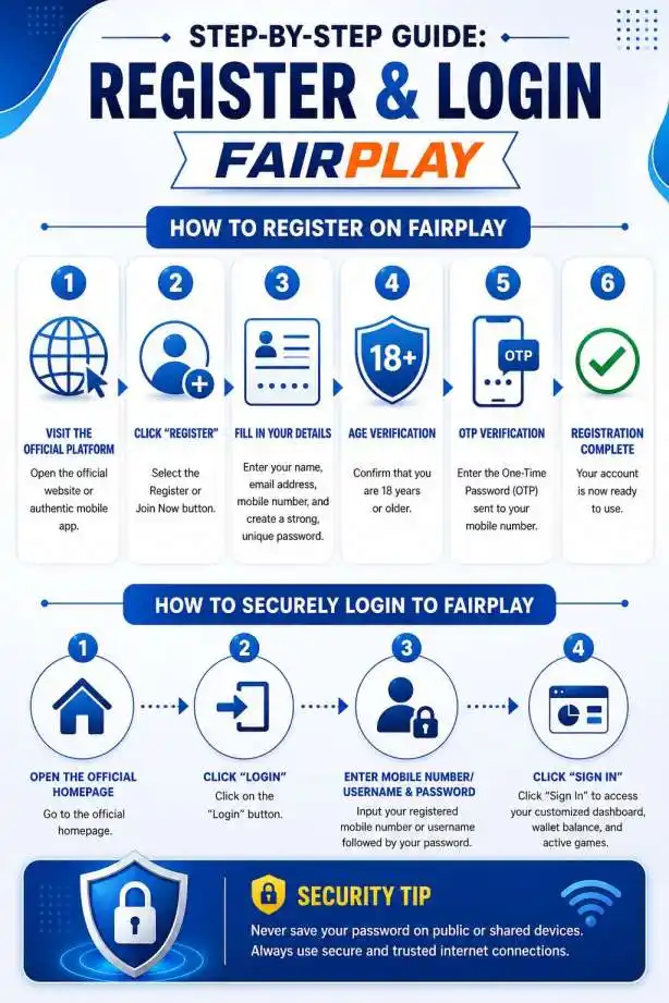Fairplay login steps
