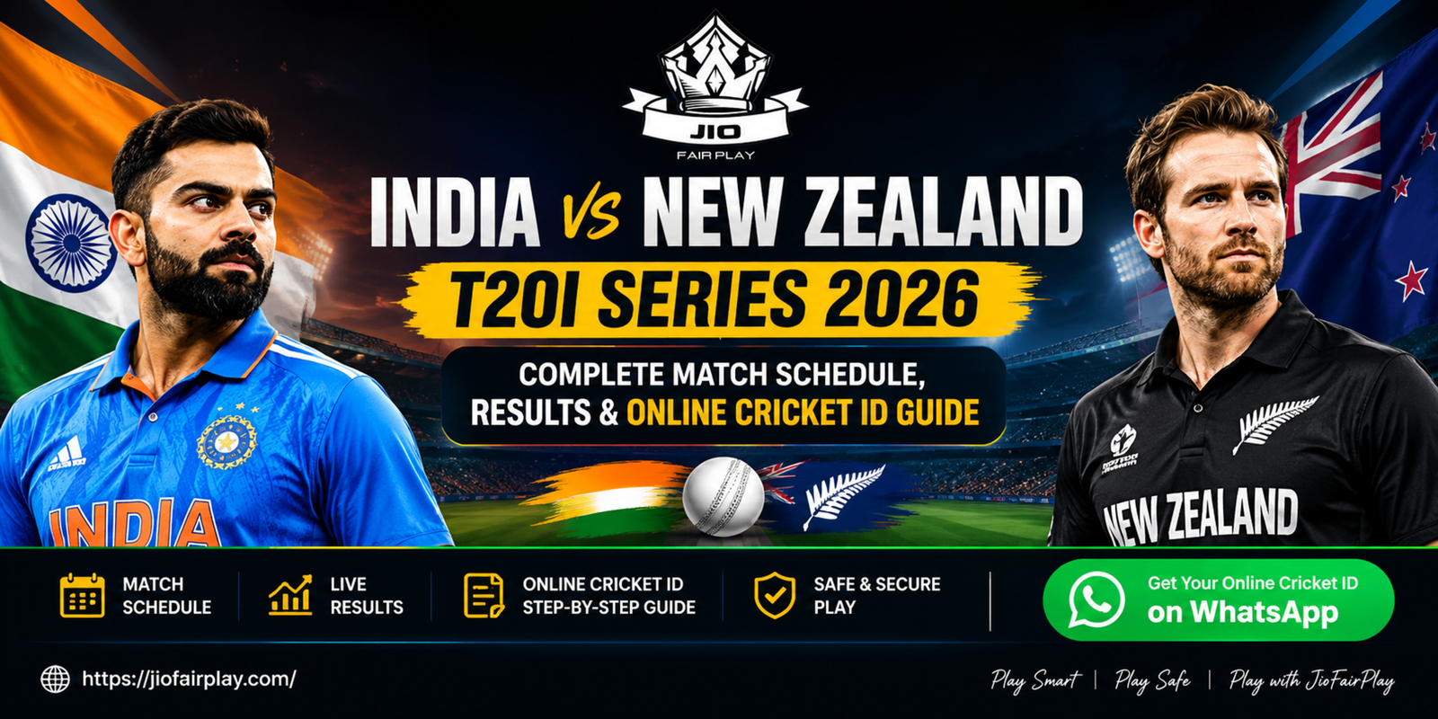 India vs New Zealand T20I Series